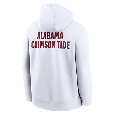 ALABAMA MEN'S NIKE CLUB FLEECE BASKETBALL HOODIE
