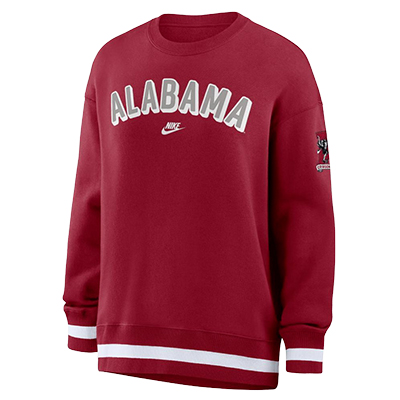 ALABAMA NIKE LEGACY PHOENIX OVERSIZED CREW