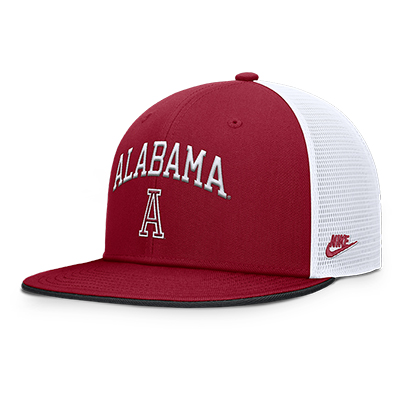 Alabama Nike Dri-Fit Pro Academic Meshback Snapback Cap - main view