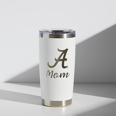 Alabama Over Script A Mom Tumbler
