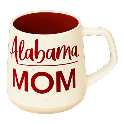 Alabama Mom Ceramic Mug With Stone Bottom