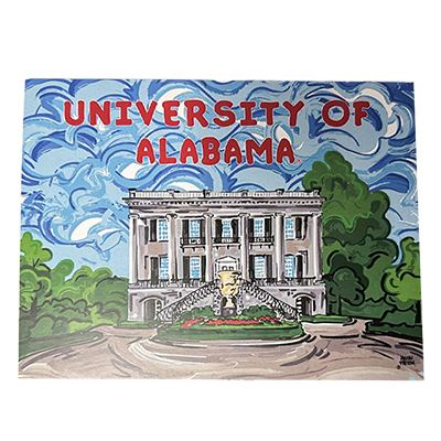 Alabama Justin Patton Presidents Mansion Notecards