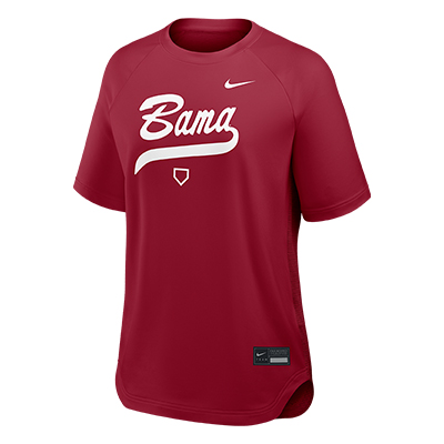 ALABAMA NIKE DRI-FIT PREGAME TOP