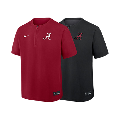 Alabama Nike Short Sleeve Windshirt