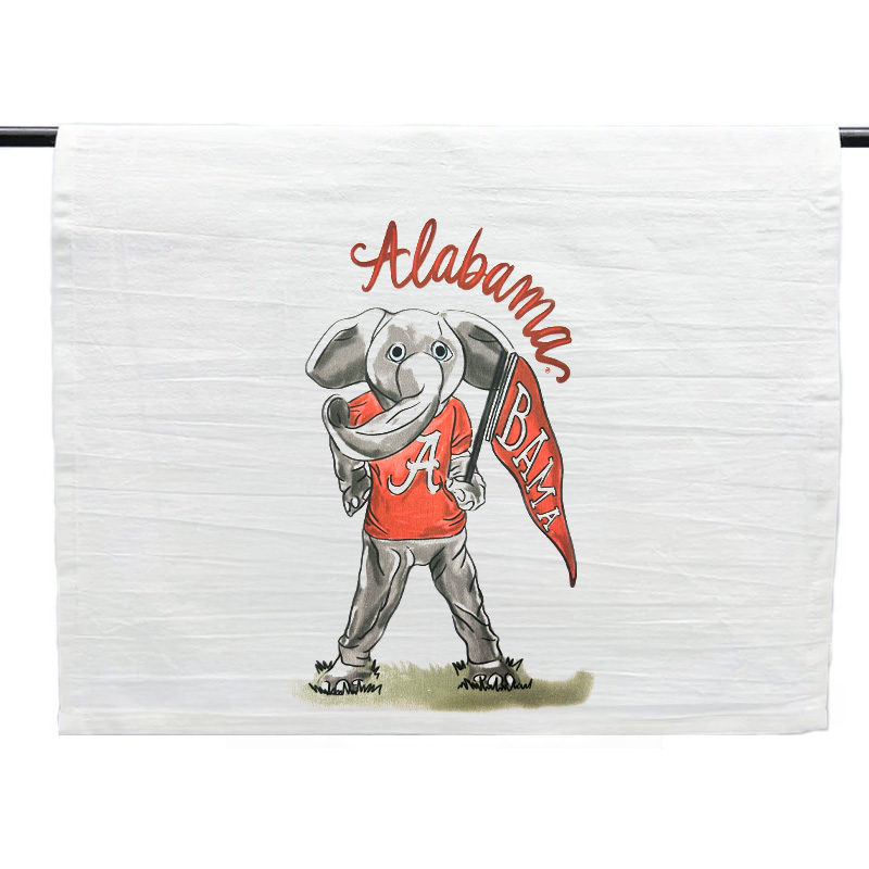 Alabama Big AL Tea Towel (SKU 14167607106) Alabama Big AL Tea Towel (SKU 14167607106)