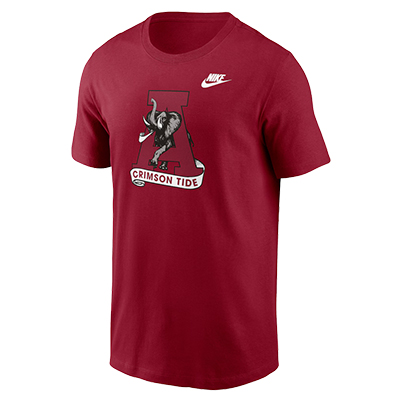 ALABAMA NIKE COTTON LEGACY VAULT LOGO T-SHIRT -  1