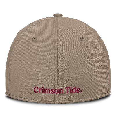 ALABAMA NIKE RISE SCRIPT A STRUCTURED SWOOSHFLEX CAP -  2