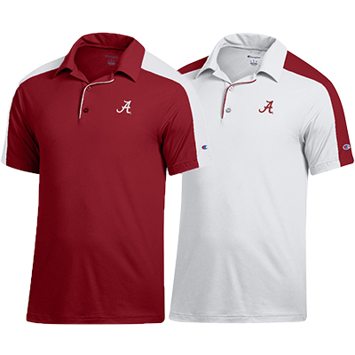 Alabama Script A Color Blocked Polo
