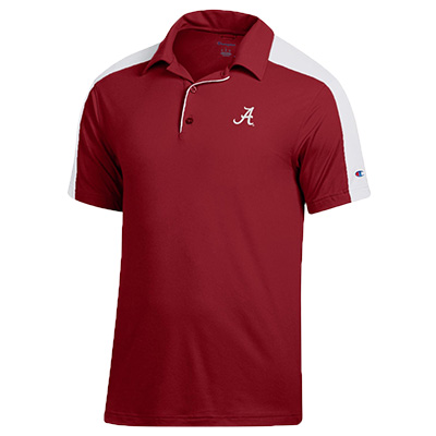 ALABAMA SCRIPT A COLOR BLOCKED POLO