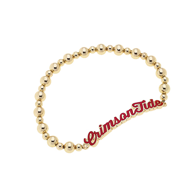 Crimson Tide Stretch Bracelet
