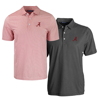 Alabama  Script A Pike Symmetry Print Polo