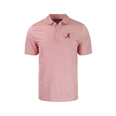 ALABAMA  SCRIPT A PIKE SYMMETRY PRINT POLO