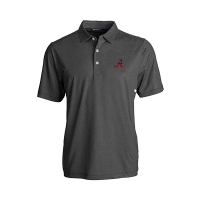 ALABAMA  SCRIPT A PIKE SYMMETRY PRINT POLO