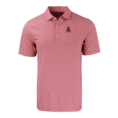 ALABAMA VAULT A FORGE DOUBLE STRIPED POLO
