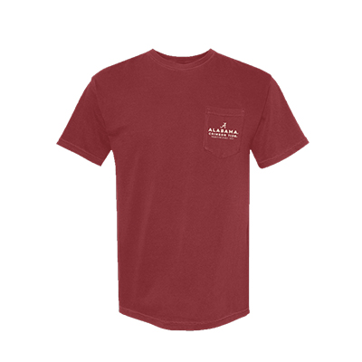 ALABAMA DENNY CHIMES STAMP COMFORT COLOR POCKET T-SHIRT (14185311102) ALABAMA DENNY CHIMES STAMP COMFORT COLOR POCKET T-SHIRT