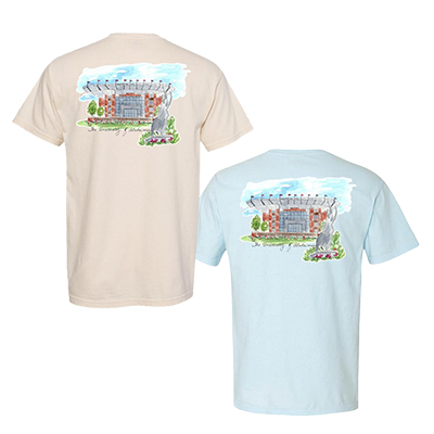 Alabama Watercolor Stadium Comfort Color T-Shirt