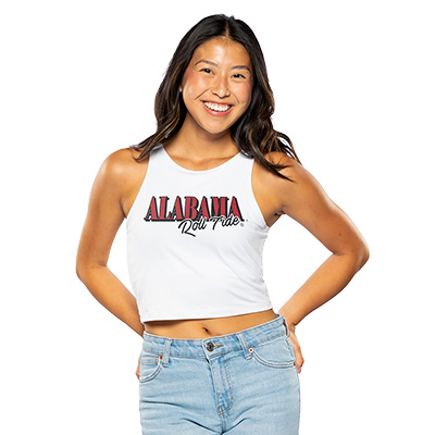 ALABAMA ROLL TIDE 1ST DOWN CROP TOP -  2