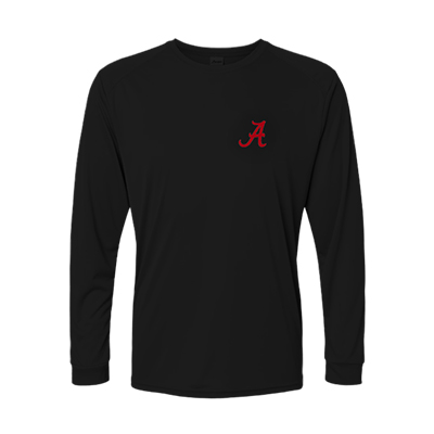 ALABAMA TREE TIDE LONG SLEEVE PERFORMANCE T-SHIRT (14189333324) ALABAMA TREE TIDE LONG SLEEVE PERFORMANCE T-SHIRT
