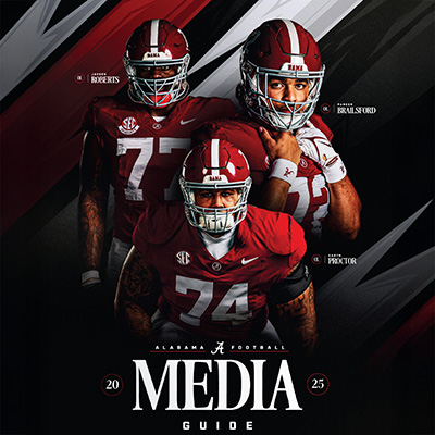 2025 Football Media Guide - Brailsford, Proctor, Roberts