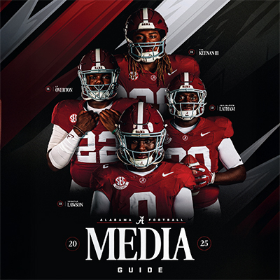 2025 Football Media Guide - Keenan III, Latham, Lawson, Overton