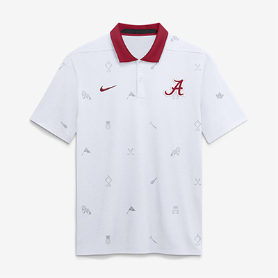 Alabama Nike Vapor Pattern Polo - main view