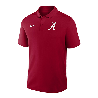 ALABAMA  NIKE SCRIPT A HEATHERED VICTORY POLO -  1