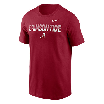 ALABAMA NIKE  CIRCLE ZONE KINETIC GRAPHIC T-SHIRT -  1