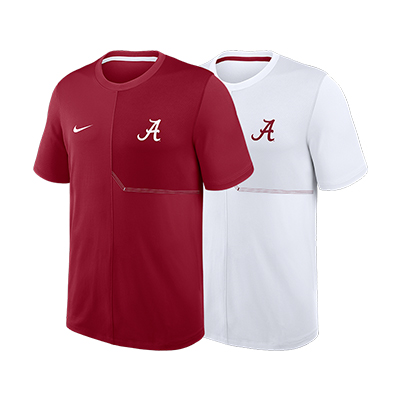 Alabama Script A Nike Dri Fit Coach Top - main view