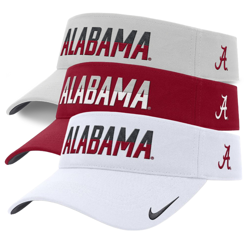 Alabama Nike Ace Practice Visor Cap (SKU 14201462112) Alabama Nike Ace Practice Visor Cap - main view
