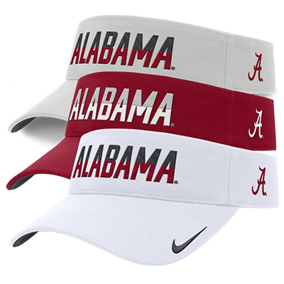 Alabama Nike Ace Practice Visor Cap - main view