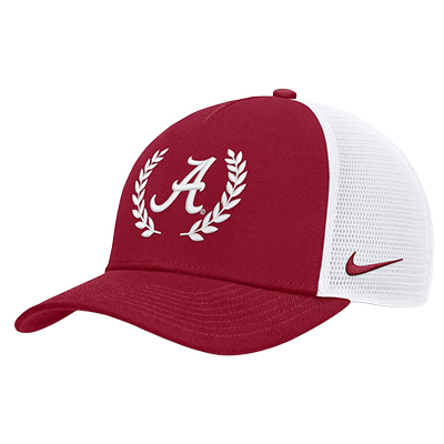 Alabama Script A Nike Rise Cc  Structured Trucker Cap - main view
