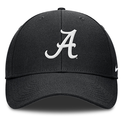 Alabama Script A Club Structured Cap - main view