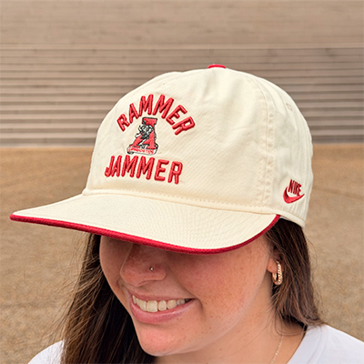 Alabama Nike Rammer Jammer Pro Vintage 5P Unstructured Cap - main view