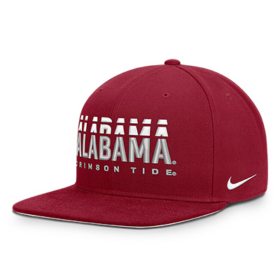 ALABAMA NIKE DRI FIT PRO PRIMETIME SNAPBACK CAP - 1 (SKU: 14202254112) ALABAMA NIKE DRI FIT PRO PRIMETIME SNAPBACK CAP - 1