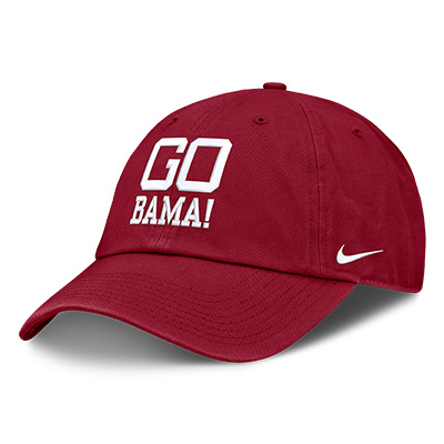 GO BAMA NIKE CLUB PRIMETIME UNSTRUCTURED CAP -  1