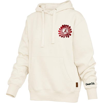ALABAMA ELENA EMBROIDERY JANISE HOODED FLEECE -  1