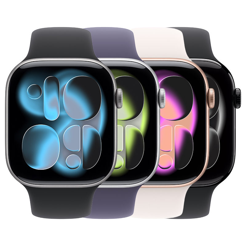 Apple Watch Series 11 GPS Aluminum Case With Sport Band M/L - main view