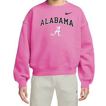 Alabama Over Script A Youth Boxy Crew - main view