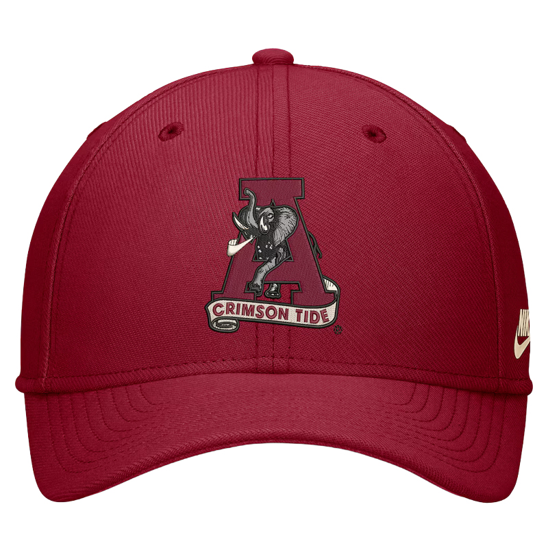 Alabama Nike Dri Fit Rise Vintage Structured Swooshflex Cap (SKU 14214226112) Alabama Nike Dri Fit Rise Vintage Structured Swooshflex Cap - main view
