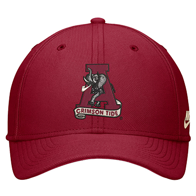 Alabama Nike Dri Fit Rise Vintage Structured Swooshflex Cap - main view