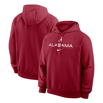 ALABAMA NIKE DRI-FIT PRIMARY PULLOVER HOODIE -  1