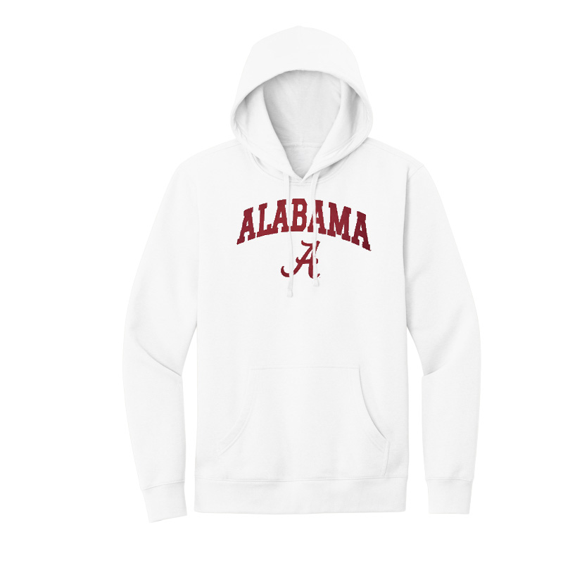 Alabama Arched Over A Hooded Sweatshirt (SKU 1422432443) Alabama Arched Over A Hooded Sweatshirt - main view
