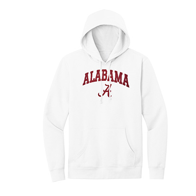 Alabama Arched Over A Hooded Sweatshirt - main view