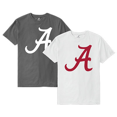 Alabama Script A Logo T-Shirt - main view