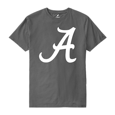 ALABAMA SCRIPT A LOGO T-SHIRT - 2 (SKU: 14224447102) ALABAMA SCRIPT A LOGO T-SHIRT - 2