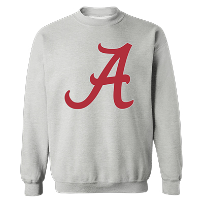 ALABAMA SCRIPT A LOGO CREW SWEATSHIRT -  2