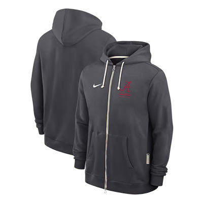 ALABAMA NIKE DRI-FIT FULL ZIP HOODIE -  1