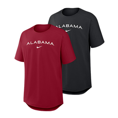 Alabama Nike Golf Club Short Sleeve Loose Fit Top - main view