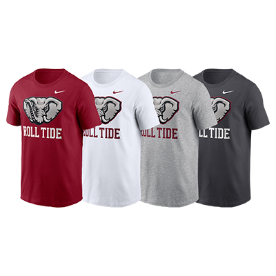 Alabama Roll Tide Nike Cotton Logo Mantra T-Shirt - main view