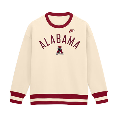 Alabama Nike Legacy Arch Phoenis Oversized Crew - main view